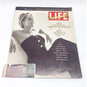 Vintage Princess Diana Life Magazine Portraits Of A Lady Collectors Ed Nov 1997